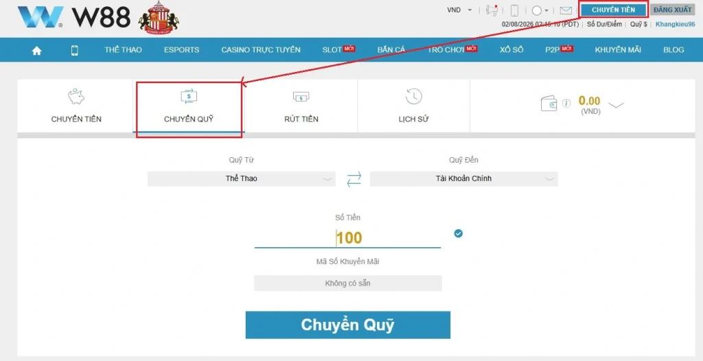 chuyen quy w88