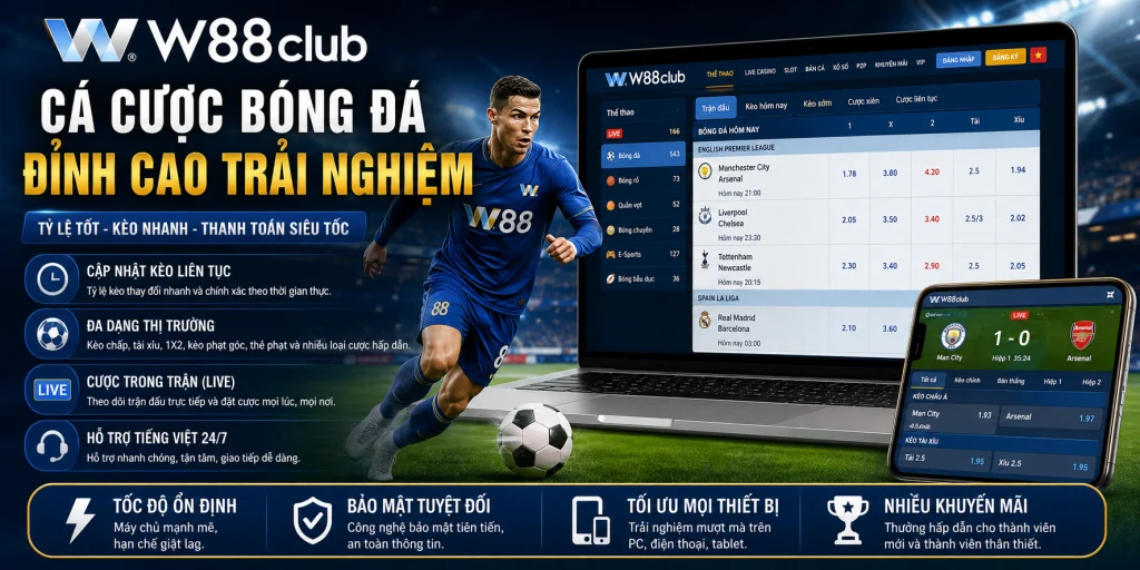 cá cược thể thao w88club
