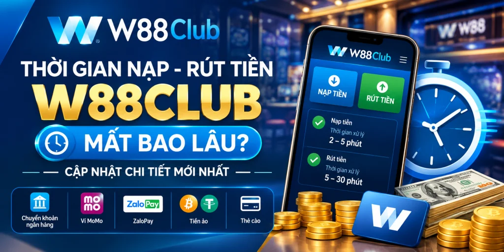 Thoi gian nap rut tien w88